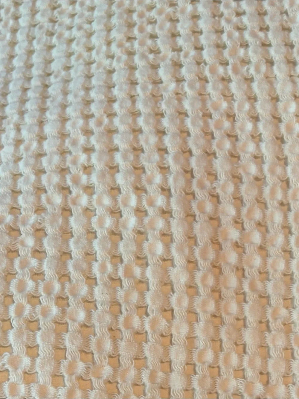 100% Cotton Shower Curtain with Bamboo curtain rings